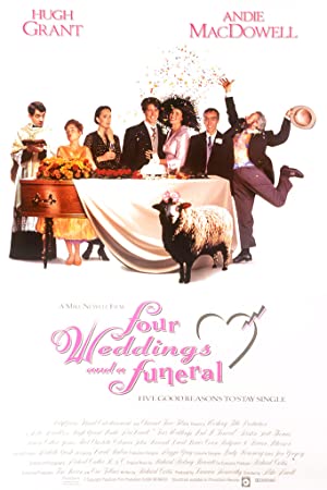 Four Weddings and a Funeral (1994) poster
