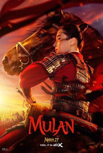 Mulan (2020) poster