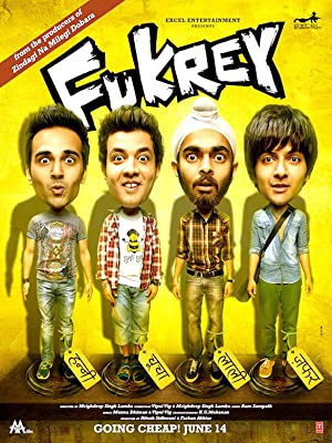 Fukrey (2013) poster