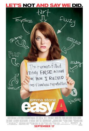 Easy A (2010) poster