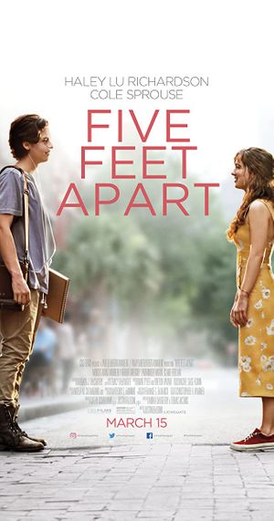 Five Feet Apart (2019) poster
