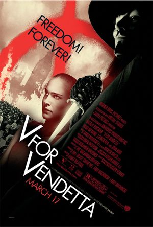 V for Vendetta (2005) poster