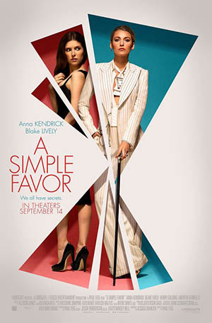 A Simple Favor (2018) poster