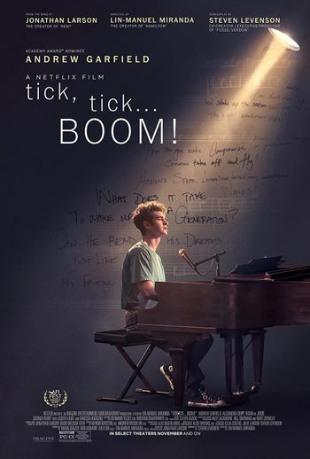 tick, tick... BOOM! (2021) poster