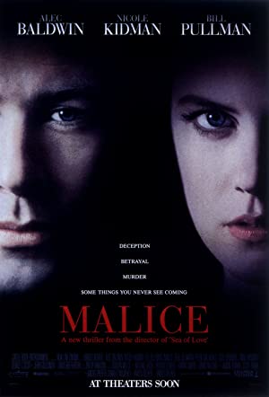Malice (1993) poster
