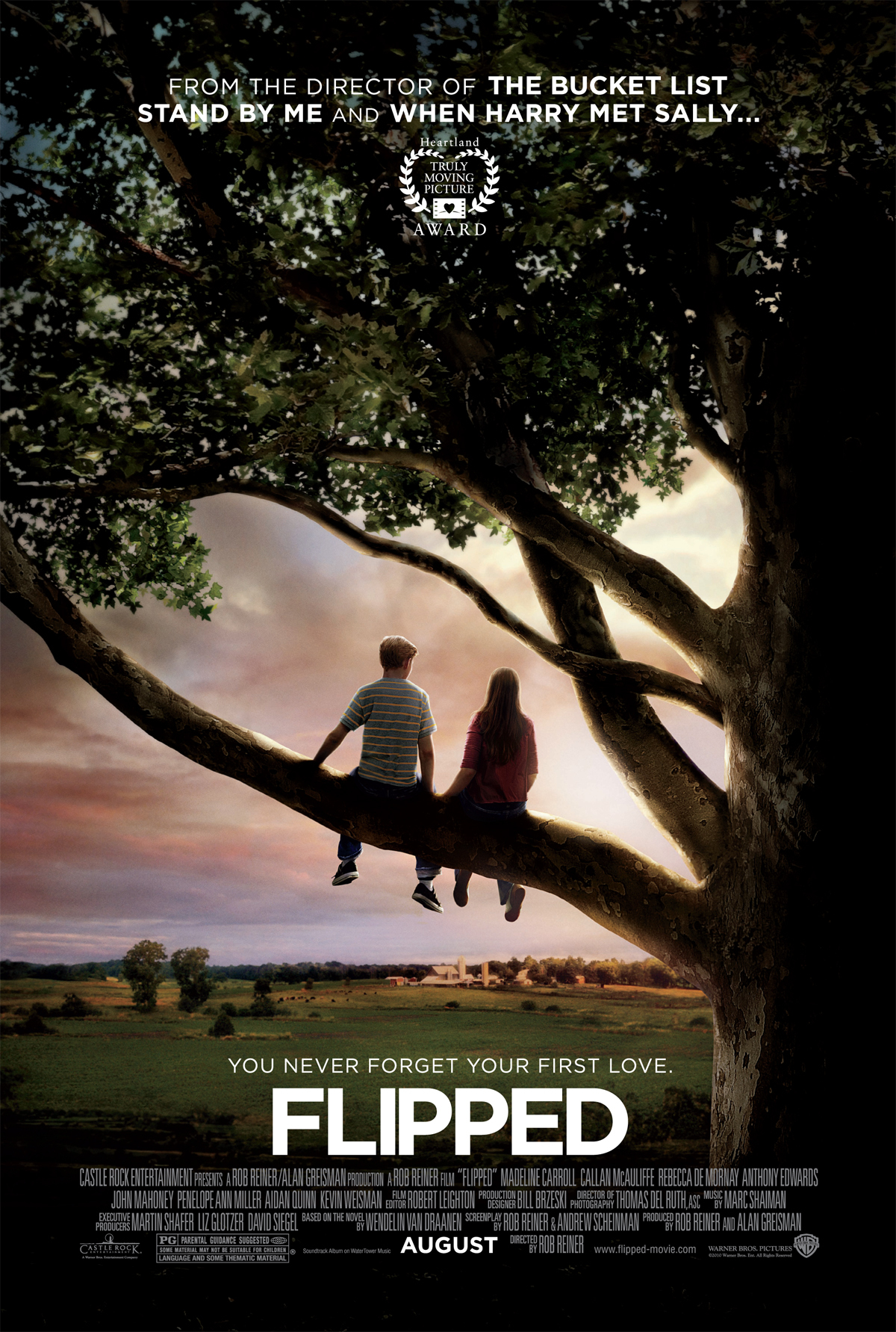 Flipped (2010) poster