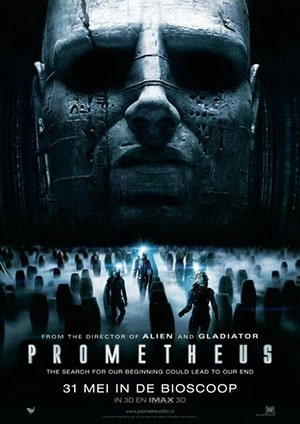 Prometheus (2012) poster