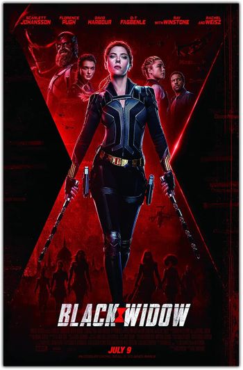 Black Widow (2021) poster