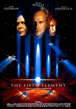 The Fifth Element (1997) poster