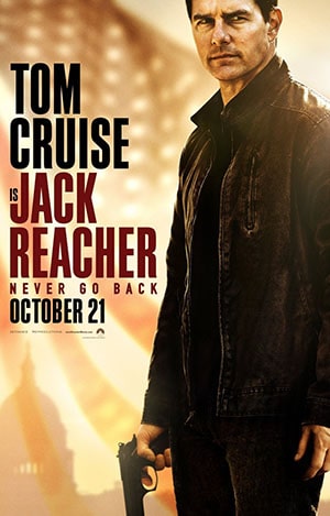 Jack Reacher: Never Go Back (2016) poster