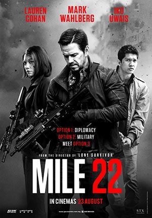 Mile 22 (2018) poster