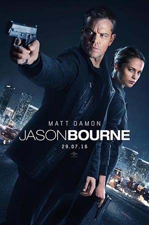 Jason Bourne (2016) poster