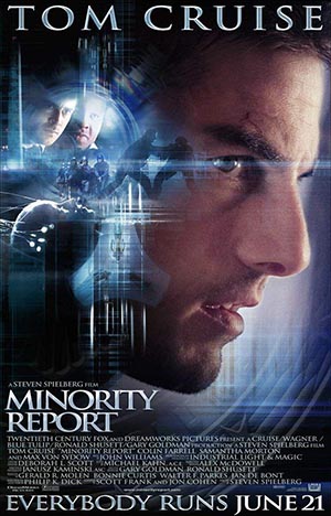 Minority Report (2002) poster