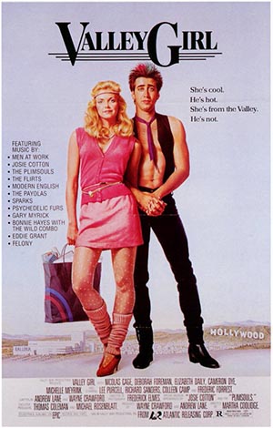 Valley Girl (1983) poster