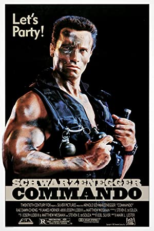 Commando (1985) poster