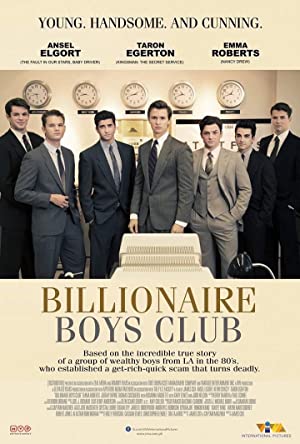 Billionaire Boys Club (2018) poster
