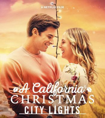 A California Christmas: City Lights (2021) poster