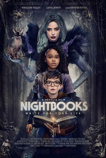Nightbooks (2021) poster