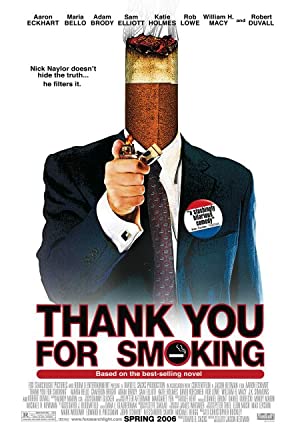 Thank You for Smoking (2005) poster