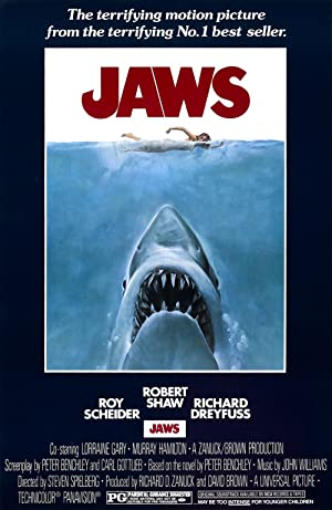 Jaws (1975) poster