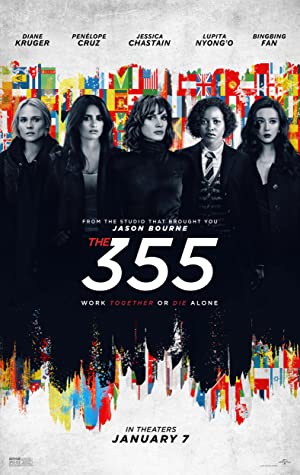 The 355 (2022) poster