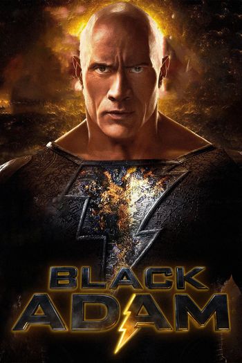 Black Adam (2022) poster