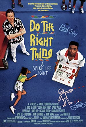 Do the Right Thing (1989) poster