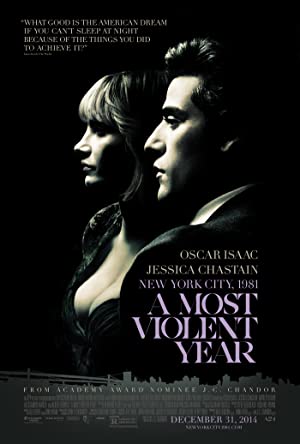 A Most Violent Year (2014) poster