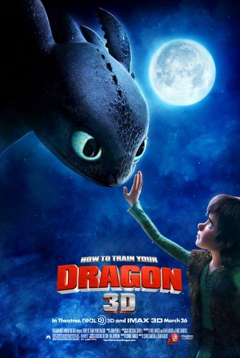 How to Train Your Dragon (2010) poster