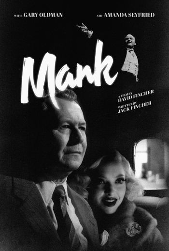 Mank (2020) poster